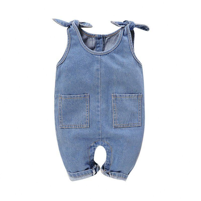 baby jeans romper