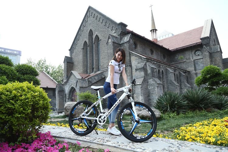26 inch leopard bike