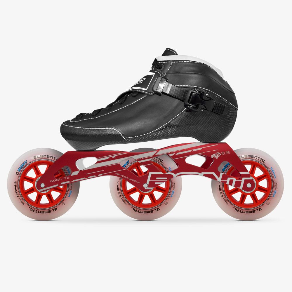 Bont Roller Skates Girls Women Suede Boot with Led Light Up Wheels Men Boys Indoor and Outdoor Roller Skates Youth