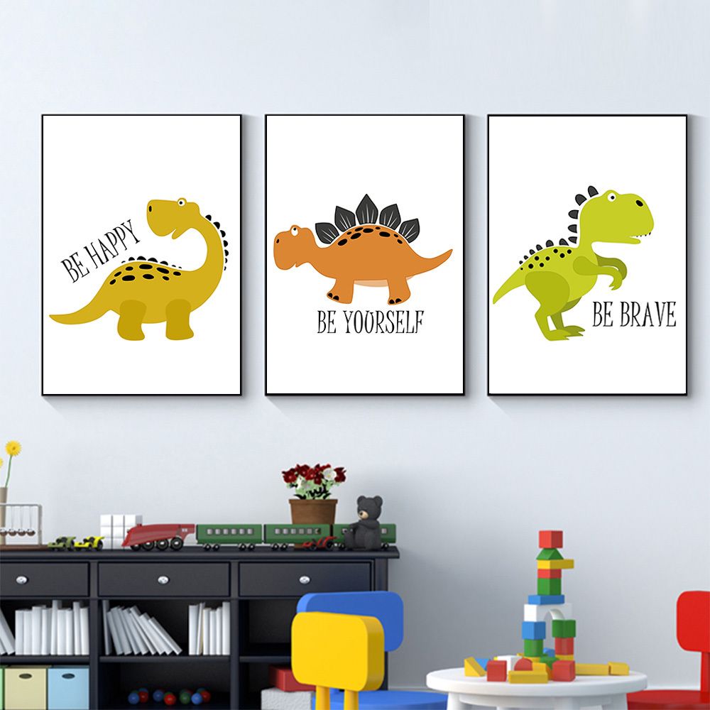 Dinosaurio Cartel Spinosaurus Nursery Wall Art Canvas Baby Animals Imprimir Pintura Nordic Pósters e impresiones Boy Dinosaurio Cartel Spinosaurus Nursery Wall Art Canvas Baby Animals Imprimir Pintura Nordic Pósters e impresiones Boy