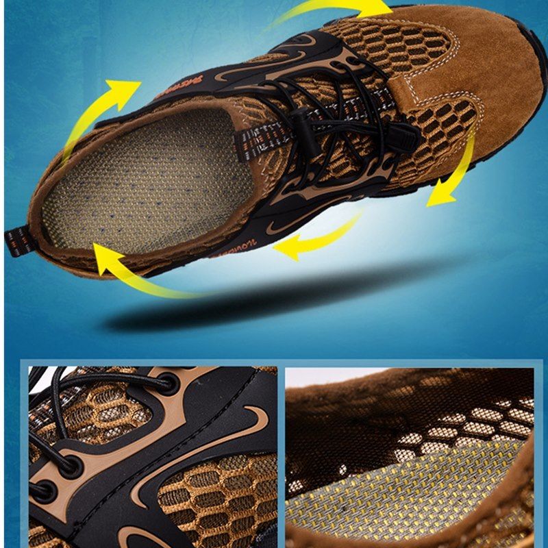 2021 VEAMORS Men Mesh Hiking Wearproof Rubber Upstream Shoes Quick Dry Breathable Trekking Water Sports Sneakers Soft Good Grip CX200713 From Dang06, $40.39 | DHgate.Com