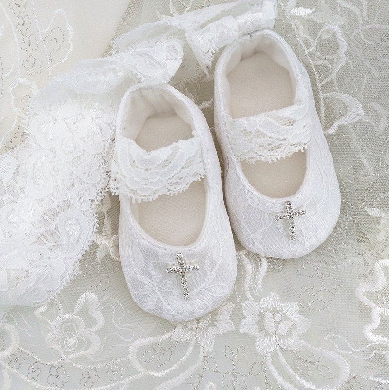 infant baptism shoes