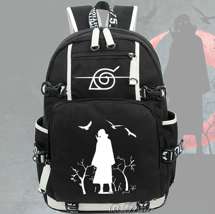 Uchiha Itachi Backpack Naruto School Bag Hot Popular Daypack Anime