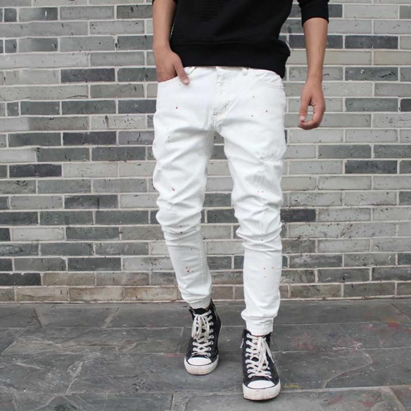skinny tapered trousers
