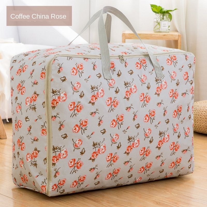Compra DOQQs Portátil De Equipaje Extra Grande Bolsa De Almacenamiento De  Ropa De Cama De Algodón Bolsa De Tela De Lona De Almacenamiento De Ropa  Disposición De Envase En Movimiento Engrosada Para