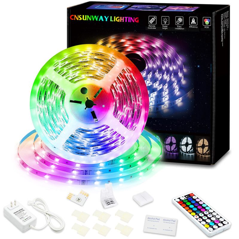 5M led strip kits + 44Keys RF remote