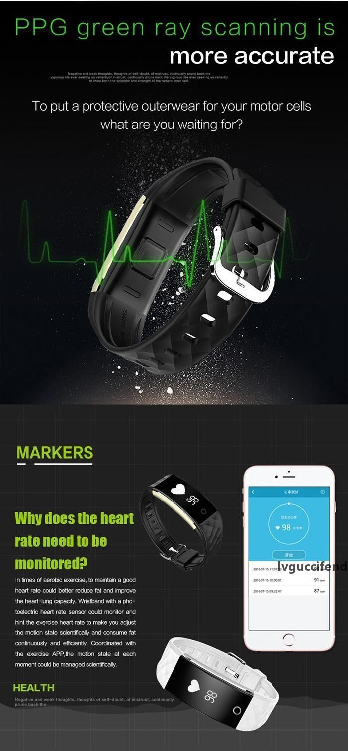 2018 Dynamic Rate S2 Smartband Fitness Step Counter Smart Watch Band Wristband For Ios Pk ID107 Fitbit Tw64 From Lvguccifendi, $19.48 | DHgate.Com