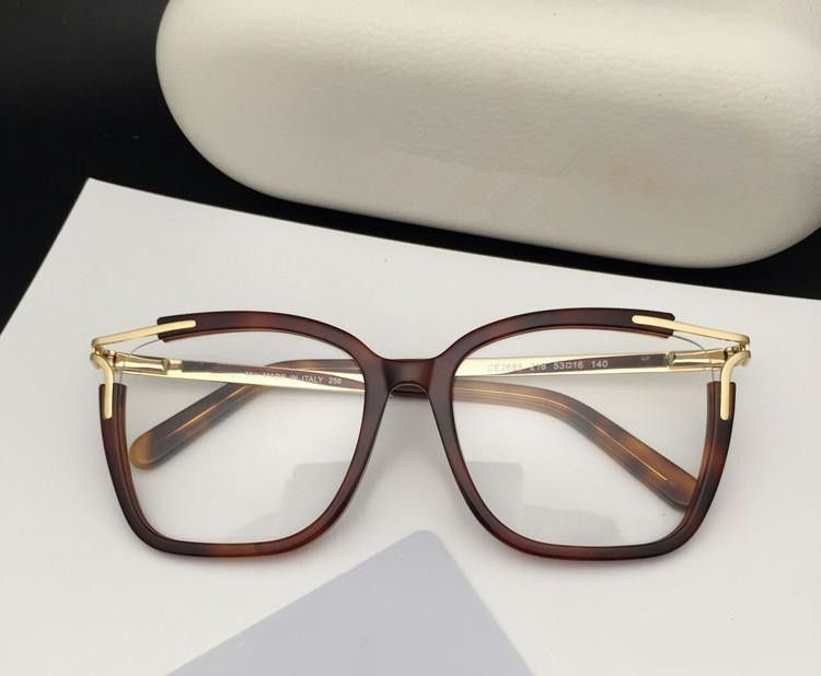 2020 Qualtiy CE2689 Elegant Women Designer Glasses Big Square Frame