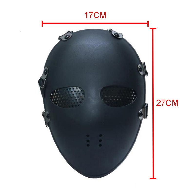 Details about   Airsoft Paintball BB Gun Full Face Protection Head Masks Classic Style Tactical 