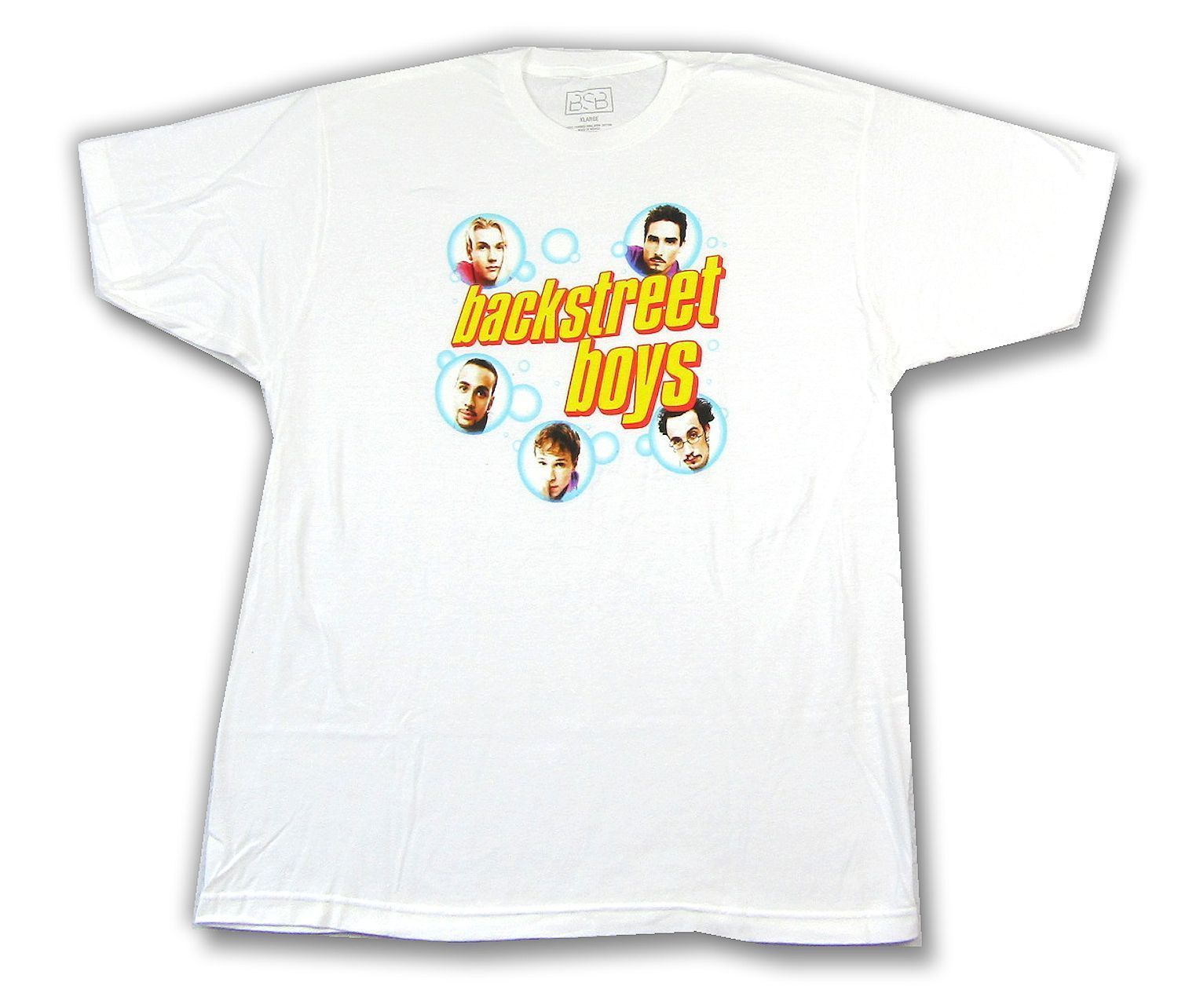 Backstreet Boys Bubble Heads Image White T Shirt New Official Band Merch Bsb Male Pre Cotton Clothing 100 Cotton T Shirt Cute T Shirts Nerd T Shirts From Fjdh03 10 06 Dhgate Com