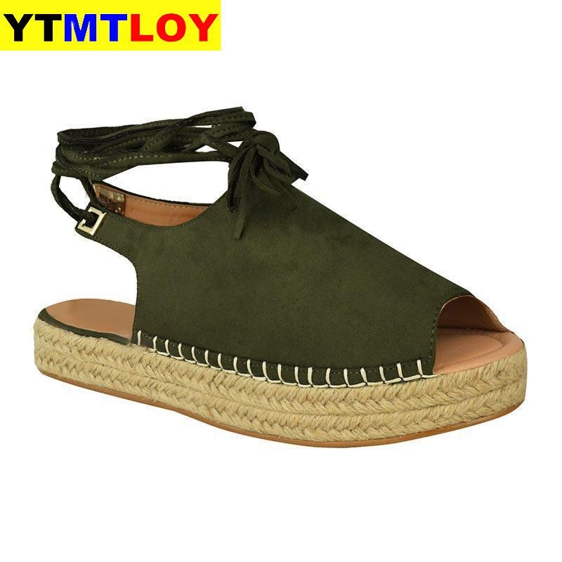 peep toe platform espadrille