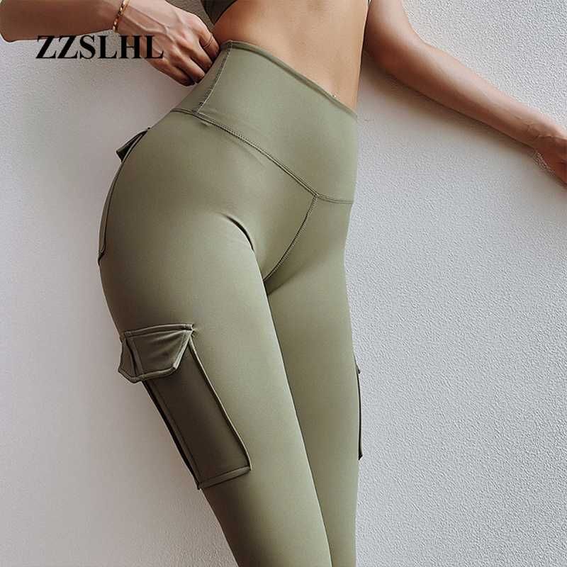 high waisted gym leggings with pockets