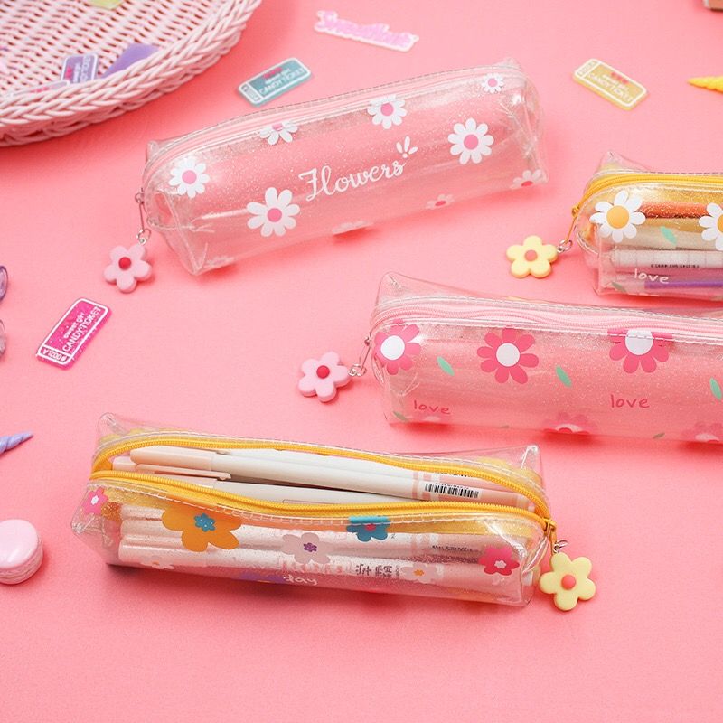 plastic pencil case box
