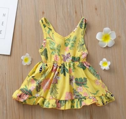 # 1 floral menina Dress