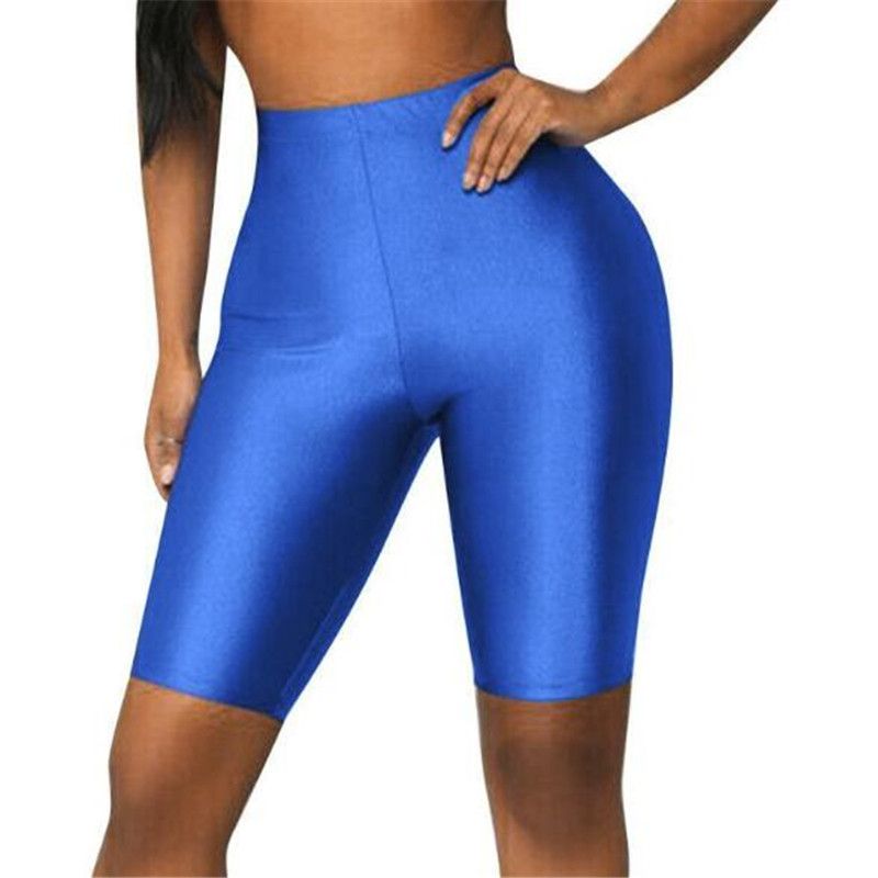 polyester biker shorts