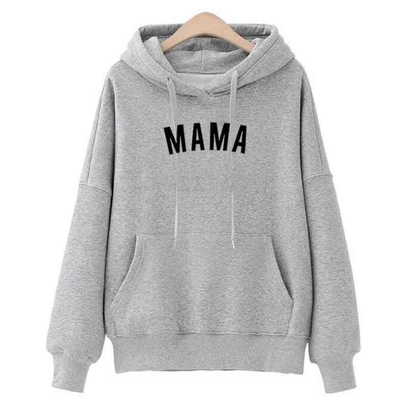 mama moletom com capuz sweatshirt