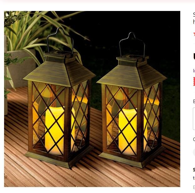 Best Quality Solar Candle Light Charging Waterproof Outdoor Garden