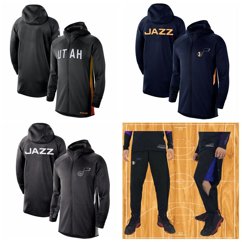 Utah Jazz Men Showtime Jersey Therma Flex Performance Full ...