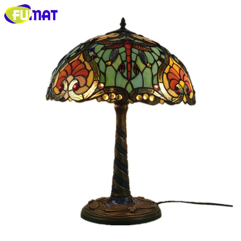 stained glass table lamps uk