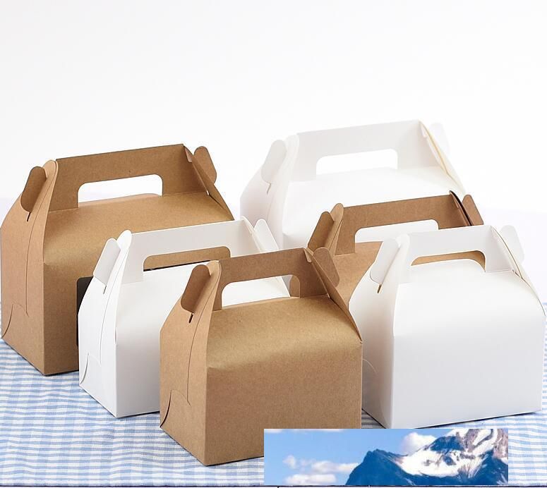 12.19 Yan Kraft Cardbard Boxes Cookies Gift Boxes White Cardboard Cake