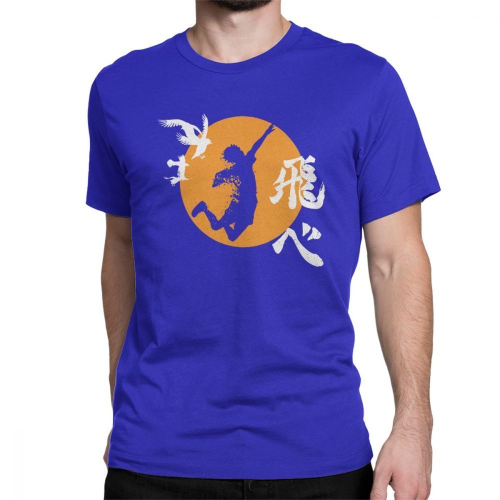 Camiseta Anime Haikyuu Volei T-Shirt Anime Vôlei - Preto