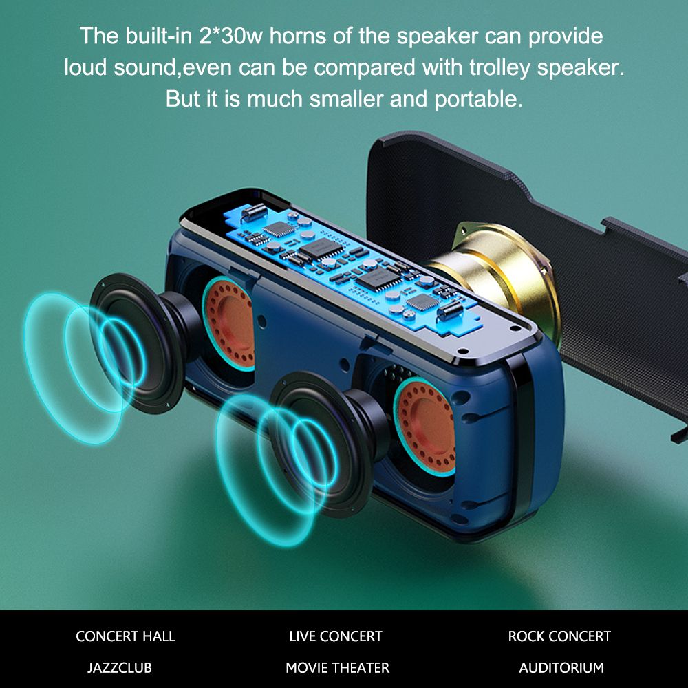 60w bluetooth speaker
