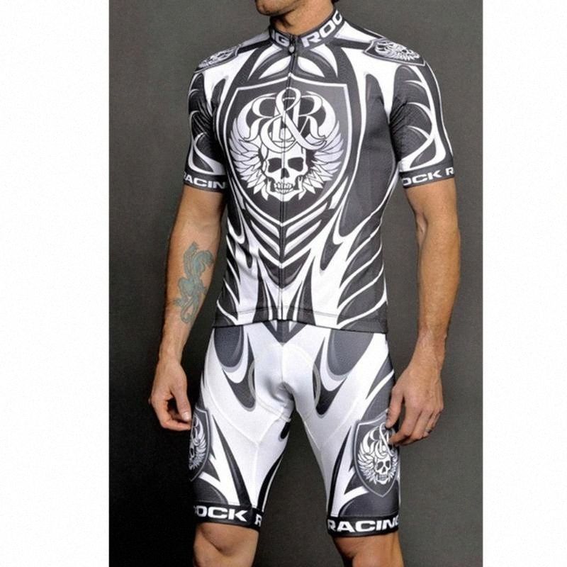 ropa del equipo de ciclismo manga corta Jersey de los hombres y