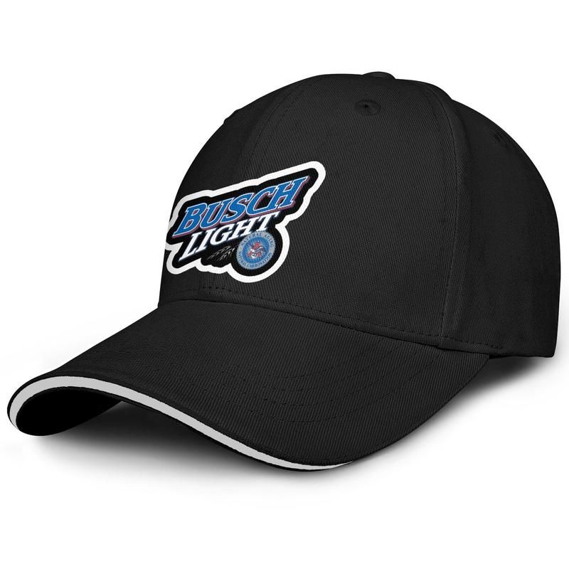 UNISEXE BUSCH Light Beer Logo Fashion 