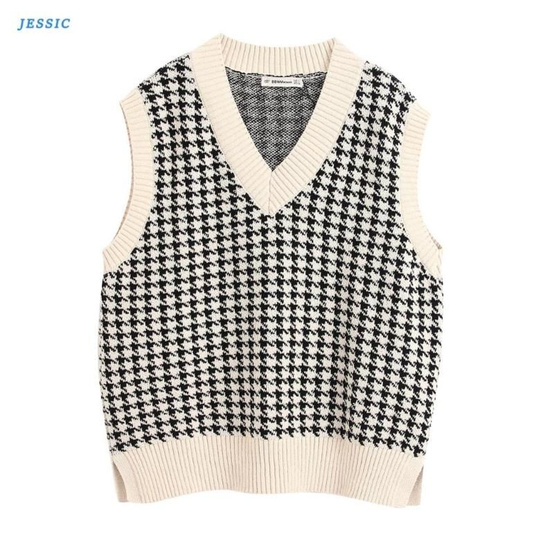 Satin Al Jessic Buyuk Boy Orme Yelek Kazak Icin Kadinlar V Yaka Kolsuz Yan Vents Gevsek Kadin Yelek Chic 2020 New Fashion Tops Tl271 22 Tr Dhgate Com