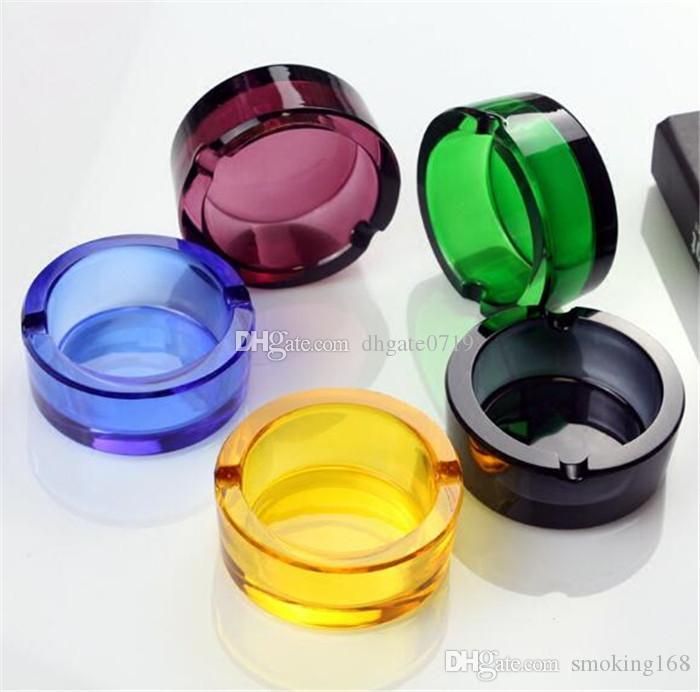 Wholesale Stylish And Cheap Type Thick Glass Crystal Ashtray