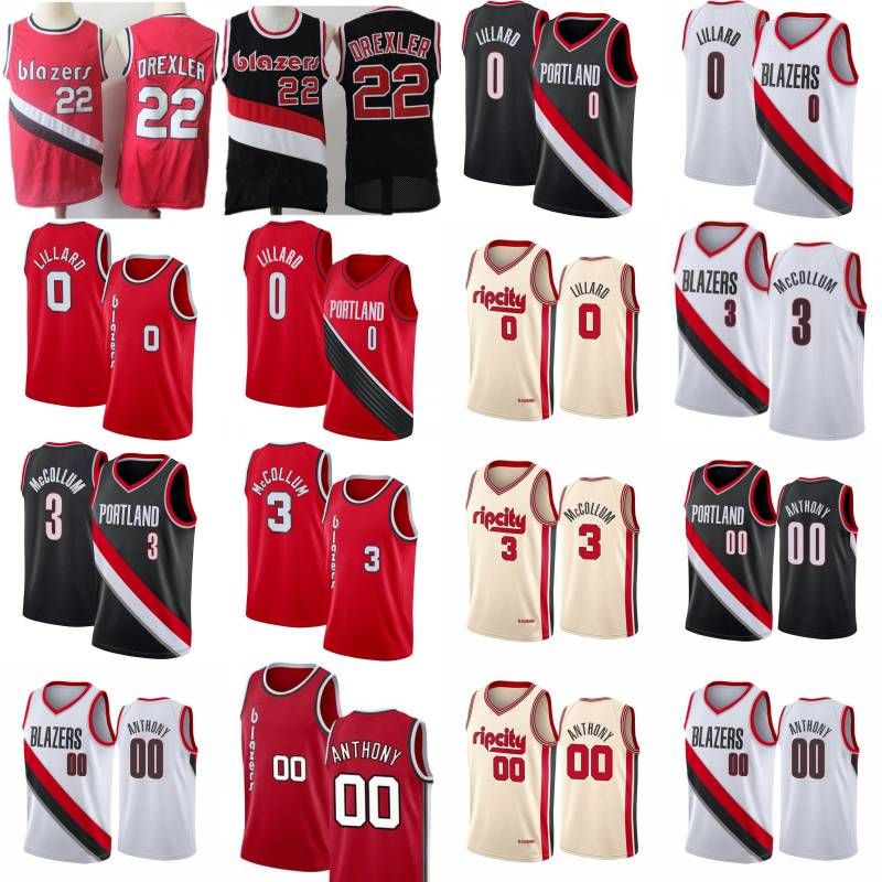 rip city anthony jersey