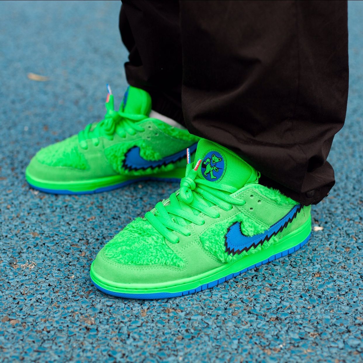 nike verde blu