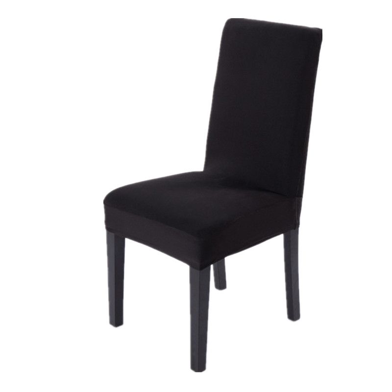 black dining room chair covers