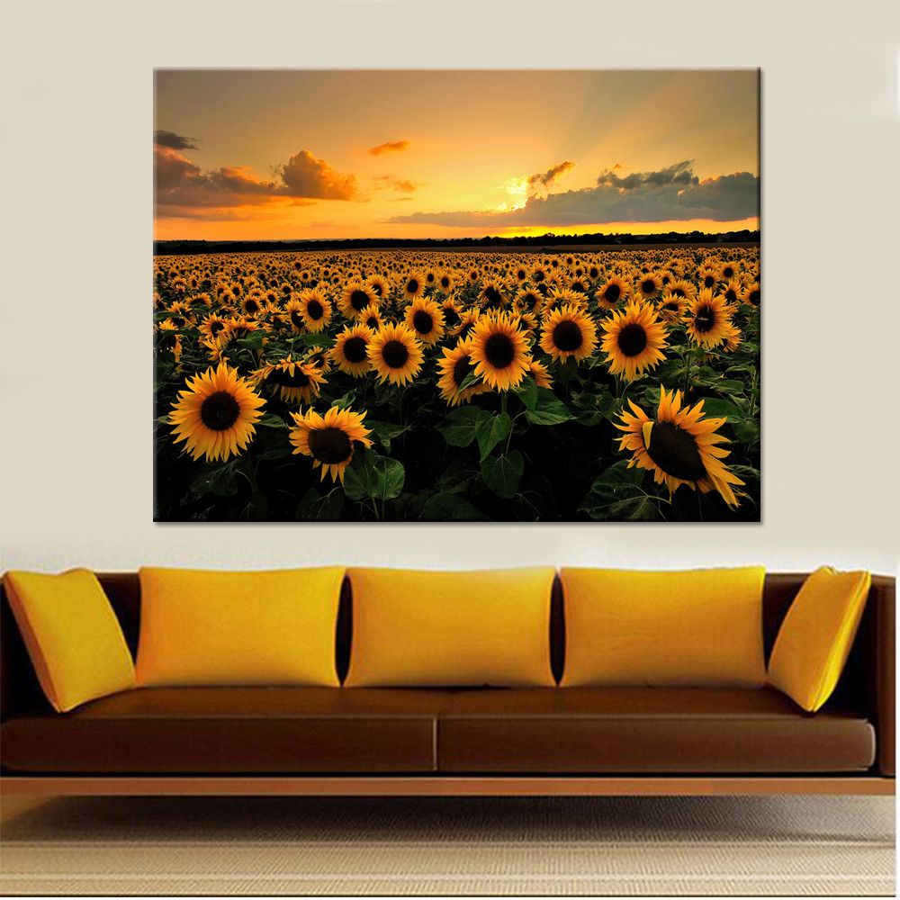 11+ Finest Sunflower prints wall art images information