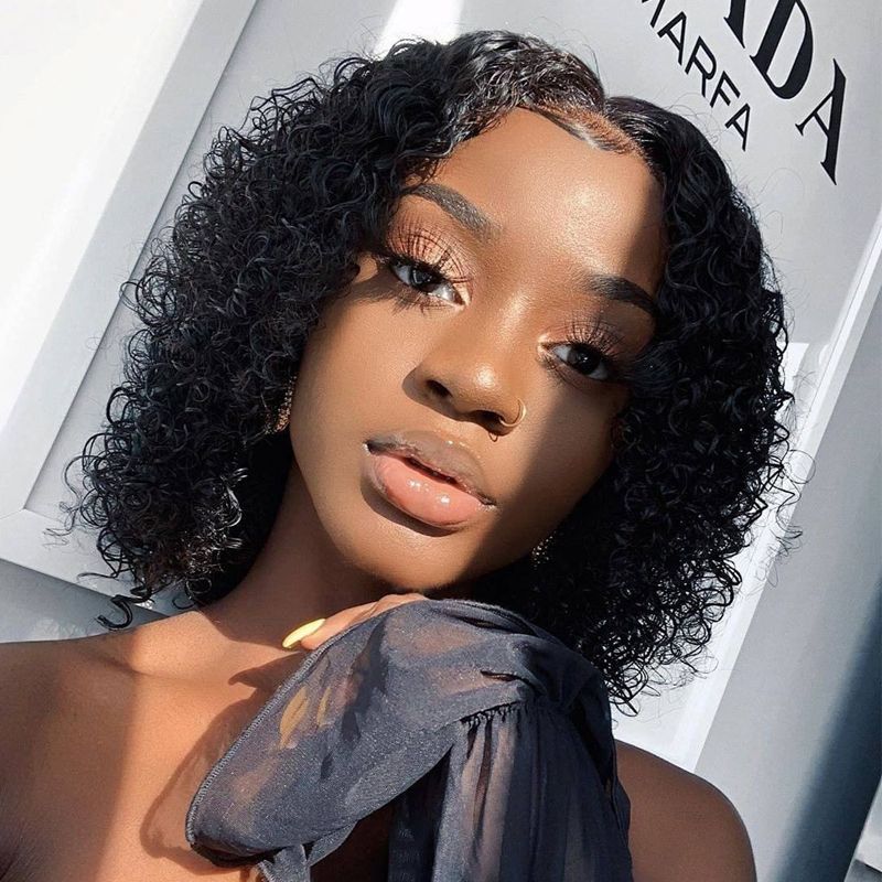 curly closure wigs