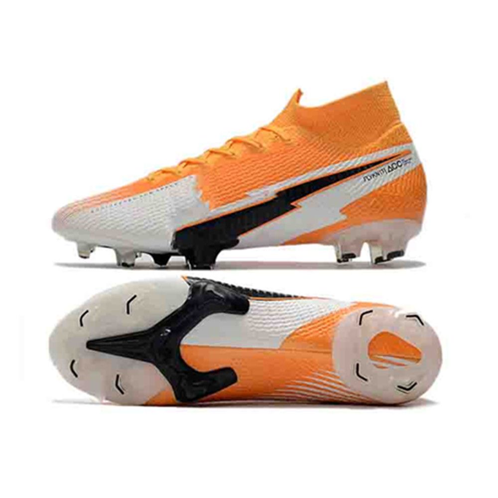 white rainbow soccer cleats