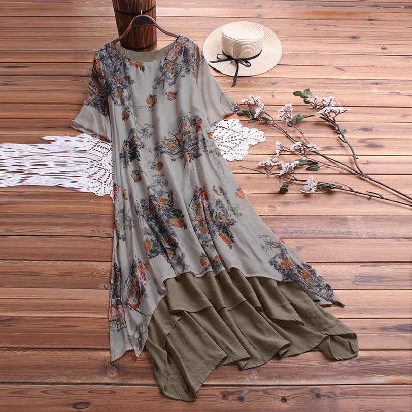 linen dress boho
