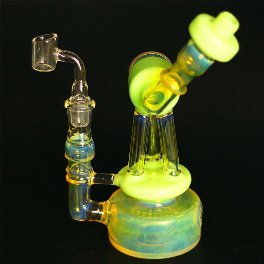 Green with Quartz Banger