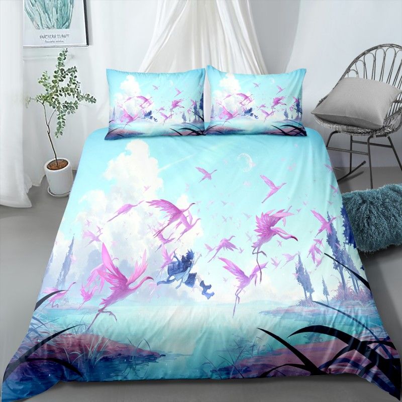 girls double bed set