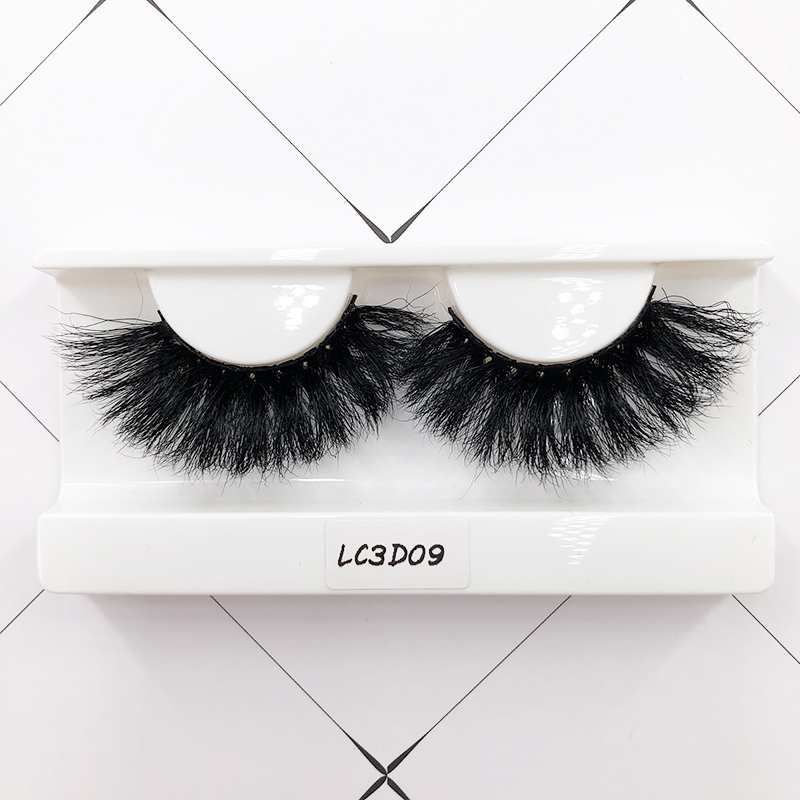 Lashes de visions de 25mm LC3D09