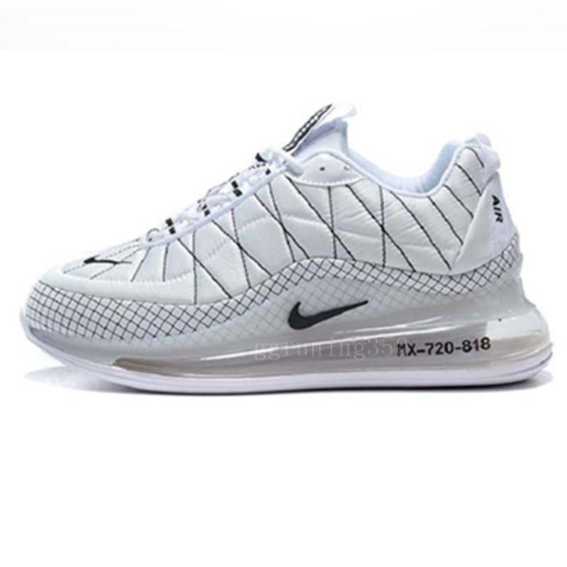 Compra Nike Air Max 720 818 2020 University Negro Rojo Magma MX 720 818  Para Mujer Para Hombre De Los Zapatos Corrientes De Vela Naranja Cobre  Metálico De Plata 720S Deportes Étoile