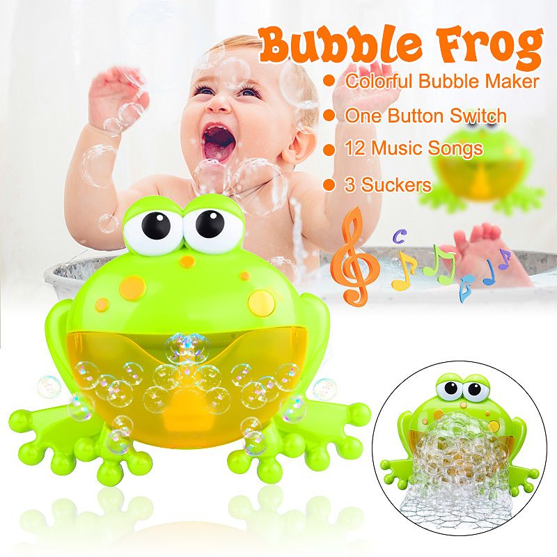 bath bubble frog