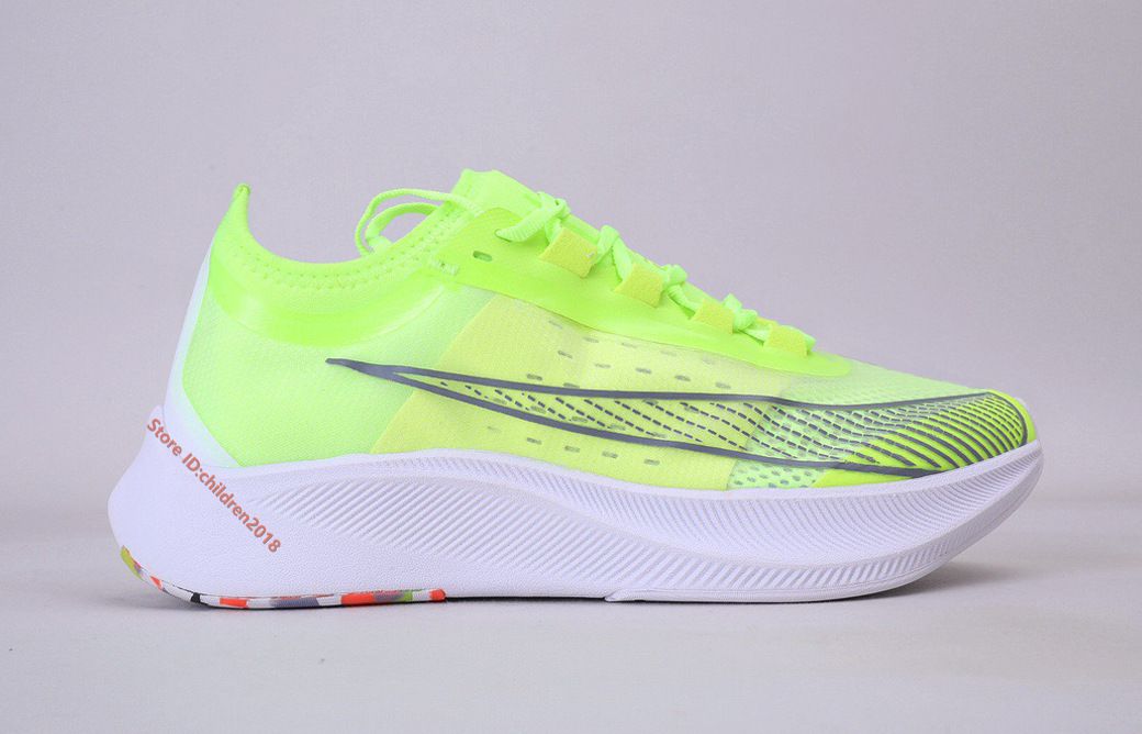 luminous green trainers