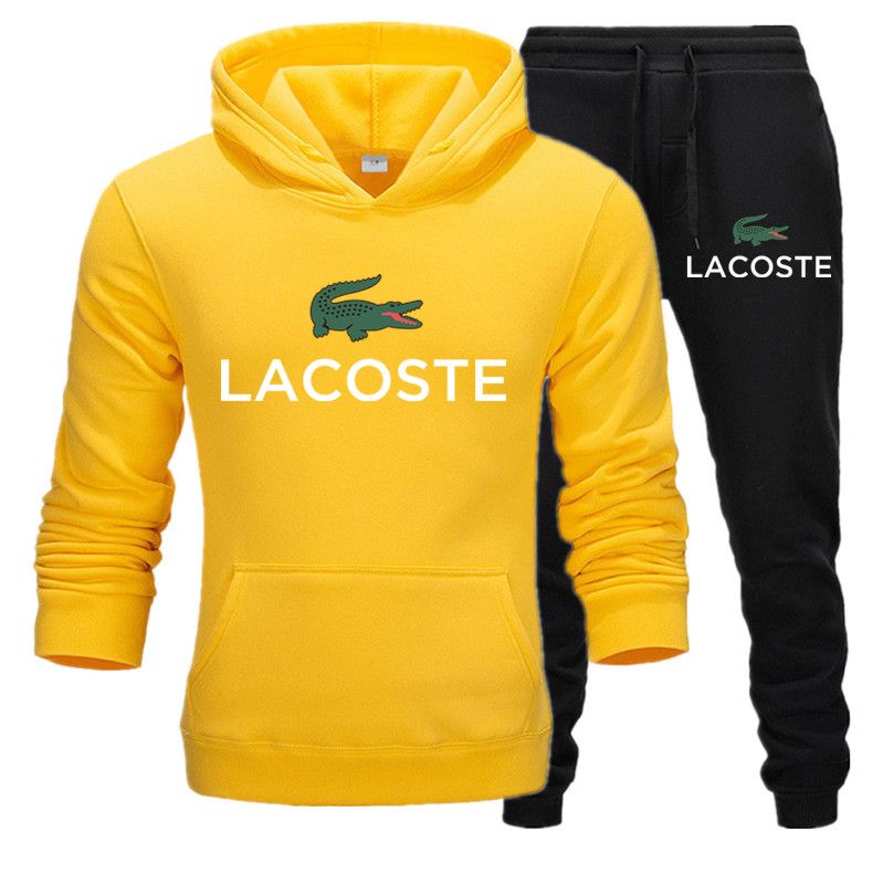 Compre Lacoste Ropa Deportiva Para Hombre Traje De Deporte Y Sudaderas  Otoño Invierno Del Basculador Deportivos Sudor Se Adapta A Chándales De  Consigna Más El Tamaño S 3XL A 38,56 € Del