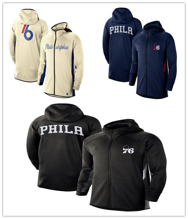 sixers therma flex hoodie