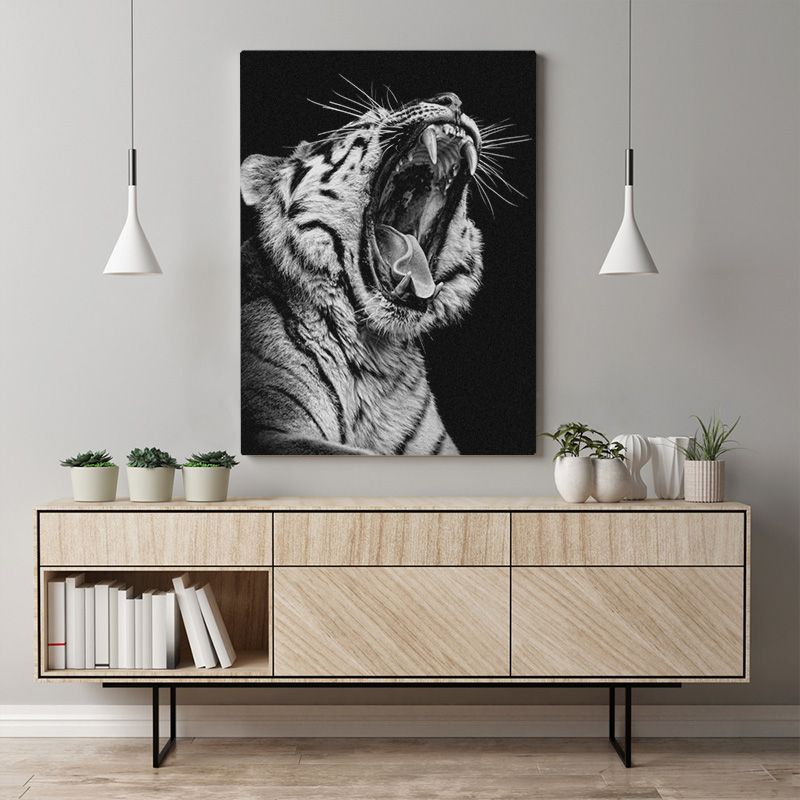 Wild Animal Canvas Wall Art Print Poster Picture Home Living Room Bedroom Decor