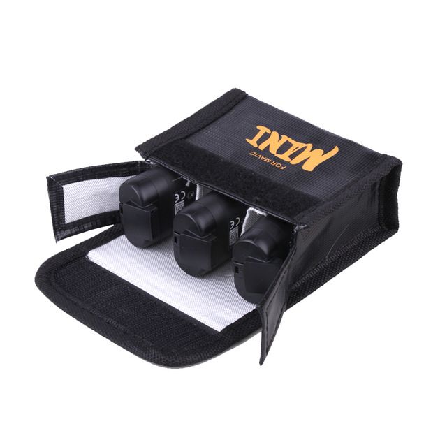 For DJI Mavic Mini Drone Battery Bag Protetive Case Fire Resistant Cover Pouch