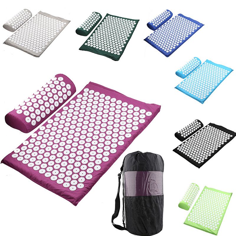Massager Cushion Massage Yoga Mat Acupressure Mat Relieve Stress Back