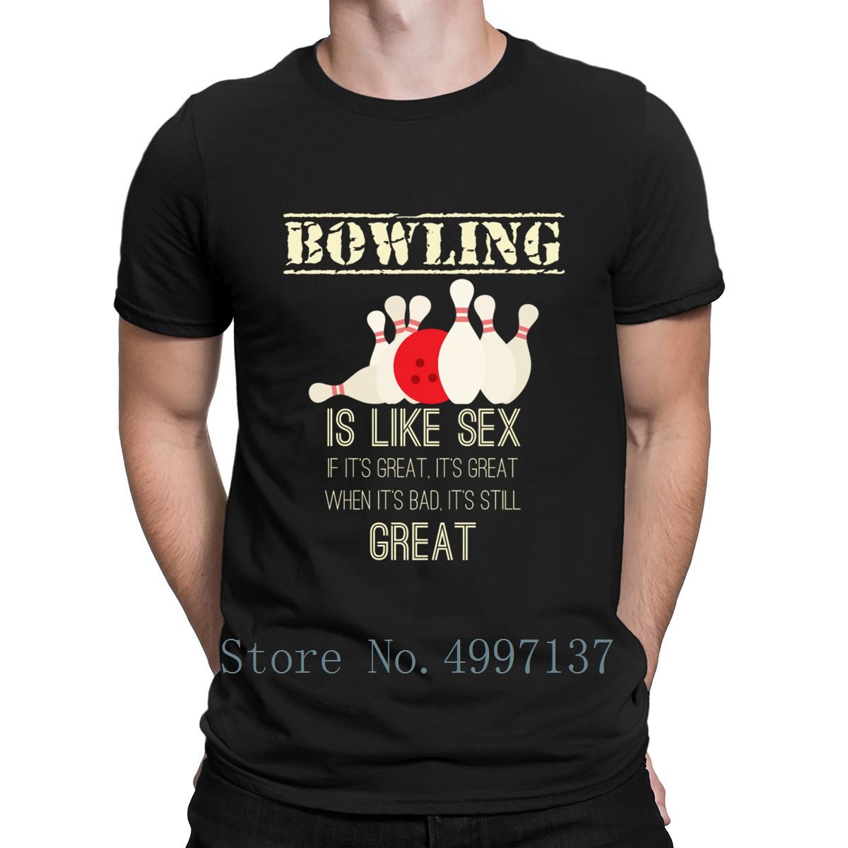 Bowling Sex Funny Team Pin Bowling Ball T Shirt Spring