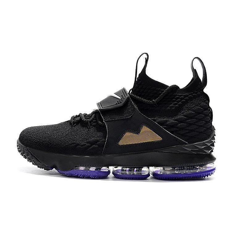 Compra Hombres Baratos Lebron 15 Diamante Zapatos De Baloncesto Del Césped  A La Venta De Flores Estilo De Vida Negro Blanco Azul De Corte Bajo Botas  De Las Zapatillas De Deporte Al